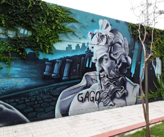 Sagres, Arte no Muro, Pelotas RS, evento Meeting of Styles, 2018