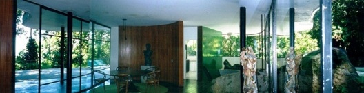 Vista panorâmica do vestíbulo para o jantar