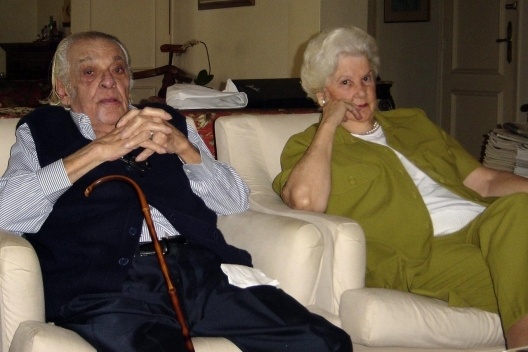 Clovis Glycerio Gracie de Freitas e a esposa Naydina Aranha de Freitas