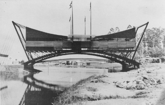 Pavilhão de Volta Redonda / Companhia Siderúrgica Nacional – CSN, 1ª Feira Internacional de São Paulo (1954-1955). Arquiteto Sérgio Bernardes