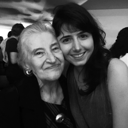 As arquitetas Rosa Kliass e Anna Juni durante a festa da Premiação IAB/SP Especial 75 anos