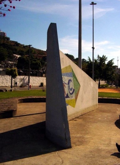 Vista recente do Marco Centenário de Juiz de Fora