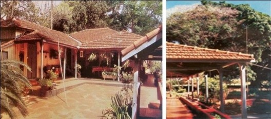 Residência, e bica d’água na Fazenda Sossego, município de Rio Brilhante, Mato Grosso do Sul