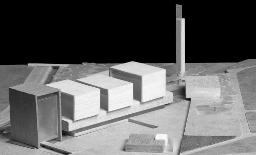 Campus UFABC, maquete física, Santo André SP Brasil, 2006. Arquitetos Claudio Libeskind, Sandra Llovet, David Ruscalleda e Mario Lotfi / Libeskindllovet Arquitetos