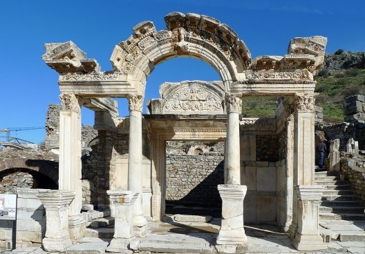 Templo de Adriano. Éfeso, 2012