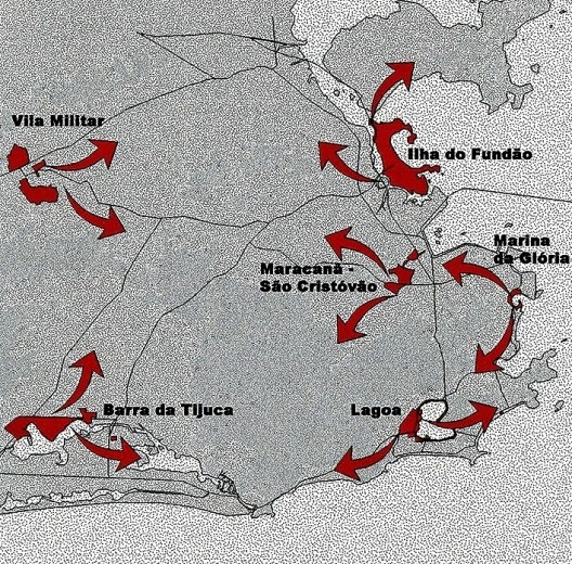 Efeitos induzidos das intervenções propostas para os Jogos Olímpicos do Rio de Janeiro 2004