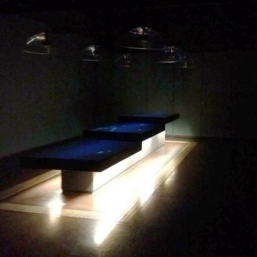 Beco das Palavras e suas mesas interativas, Museu da Língua Portuguesa, São Paulo