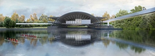 Ensa Toulouse – Trabalho Final de Graduação, Centre d’interprétation, l’île du Ramier, Franck Martinez e Jean-François Marti (estudantes que fizeram intercâmbio na FAU/UFRJ em 2017), Orientador Charles Favereau, 2018