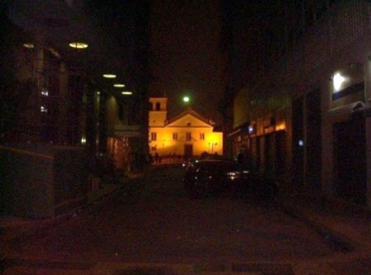 A Caminhada Noturna chegando ao Pateo do Collegio, 15 set. 2011