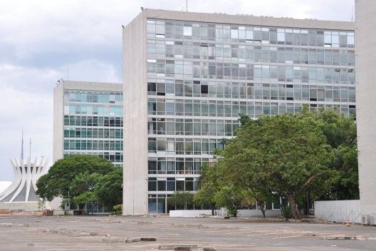 Trecho percorrido da Esplanada dos Ministérios, nov. 2018