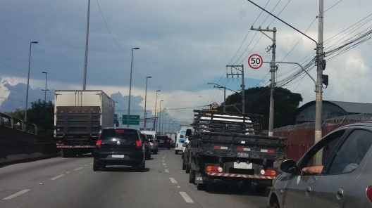 Minhocão, São Paulo, março de 2016