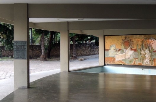 Edifício sede da Companhia Energética do Piauí – Cepisa, hall de entrada, Teresina, 1973