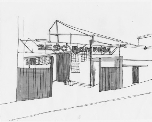 Sesc Pompeia, São Paulo. Arquiteta Lina Bo Bardi