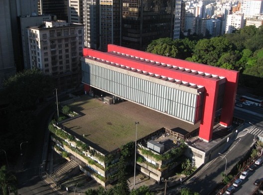 Museu de Arte de São Paulo - Masp, Lina Bo Bardi, 1947, exemplo de flexão