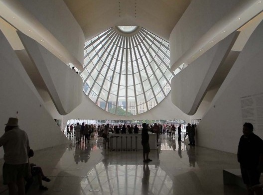 Museu do Amanhã, lobby, Rio de Janeiro. Arquiteto Santiago Calatrava