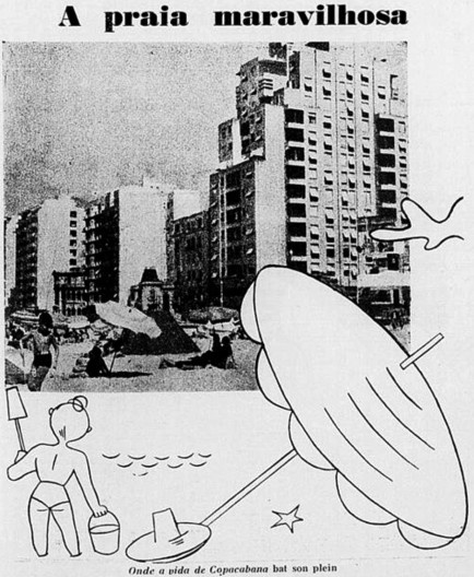 Praia de Copacabana, 1940