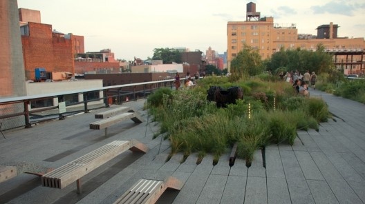 Vista de característica simbólica. Imagem do parque na cidade