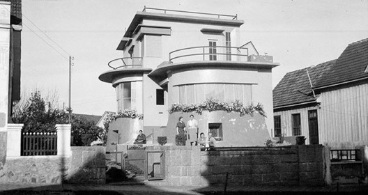 Casa Bernardo Kirchgassner, Curitiba, década de 1930. Arquiteto Frederico Kirchgassner