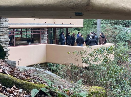 Casa da Cascata (Kaufmann House), Mill Run, Estados Unidos, 1935. Arquiteto Frank Lloyd Wright