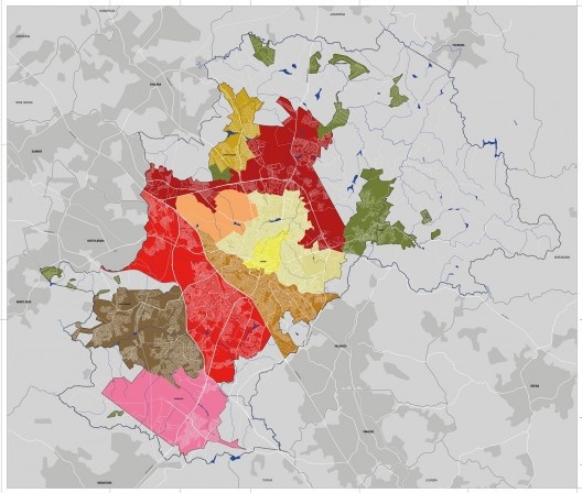 Mapa dos Setores de Transformação e Preservação