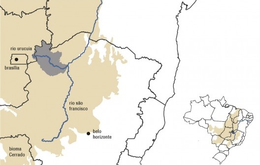 Localização da bacia do Urucuia