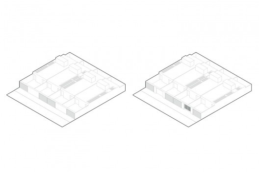 Casas + Edifício Misto MBV2, diagramas, Sobral CE Brasil, 2020. Arquitetos Bruno Braga, Bruno Perdigão, Igor Ribeiro e Luiz Cattony / Rede Arquitetos