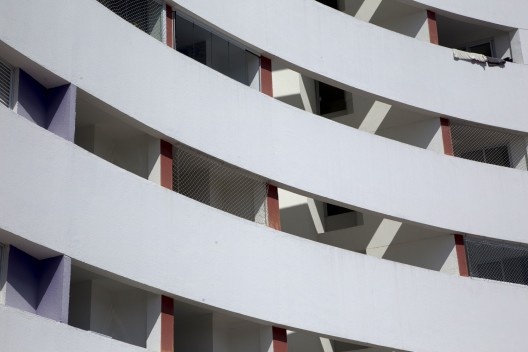 Detalhe da fachada Norte