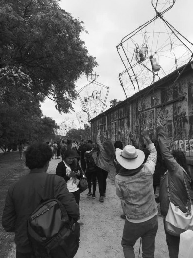 Memorial aos migrantes, Elea 2018, Colônia do Sacramento, Uruguai. Coletivo Arrabal