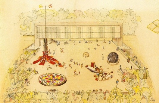 MASP por Lina Bo Bardi em 1968