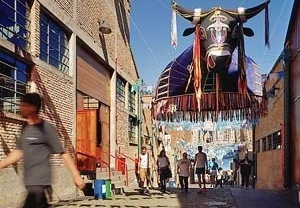 SESC Pompéia, São Paulo, 1977. Arquiteta Lina Bo Bardi