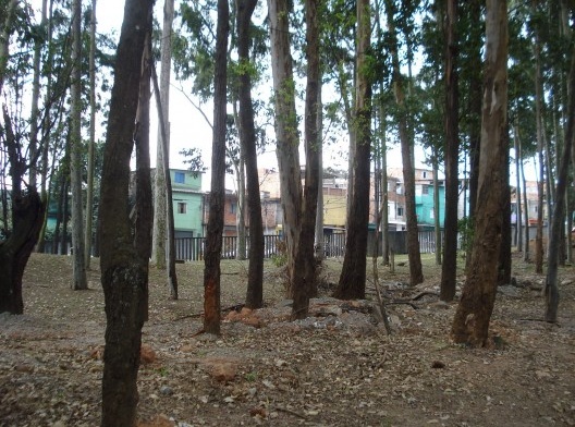 Reservatório de Cangaíba antes da execução do projeto