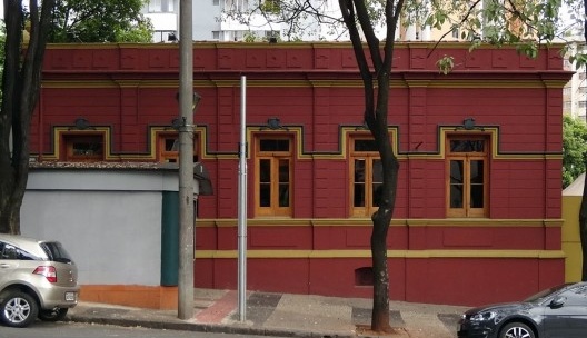 Fachada lateral Avenida Afonso Pena, Casa Bonomi