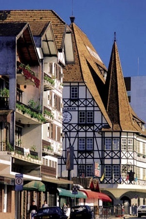 Cidade de Blumenau, em Santa Catarina: Castelinho Malwee