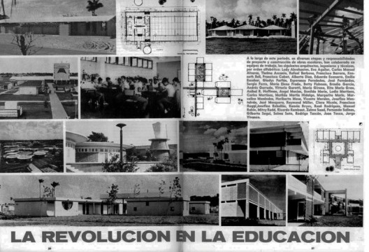 Páginas da Revista Arquitectura / Cuba, número 339, 1971