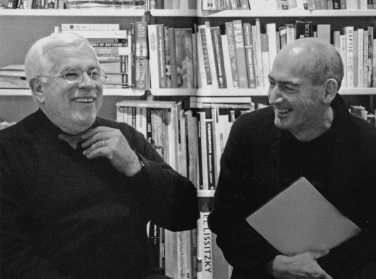 Peter Eisenman e Rem Koolhaas, sala do diretor da AA, 30 de janeiro de 2006