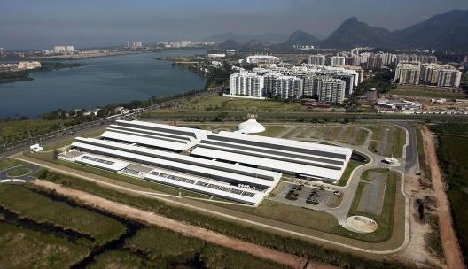 Hospital Sarah Rio de Janeiro, vista aérea