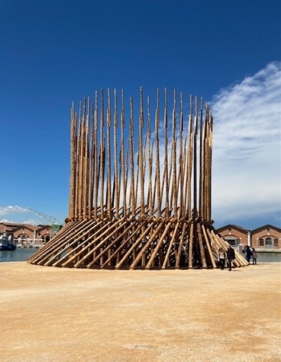 Chileans and Mapuche, Building places to get to know each other (KUNU), Building places to parley (KOYAU-WE), Elemental, Arsenale
