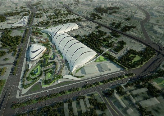 Centro de Convenções do Cairo, arquiteta Zaha Hadid