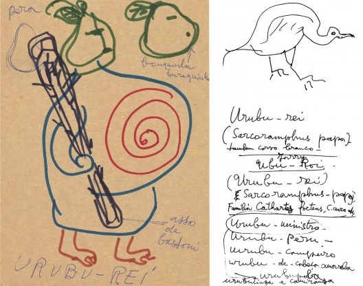 Estudos de Lina Bo Bardi, Ubu = Urubu-rei, 1985