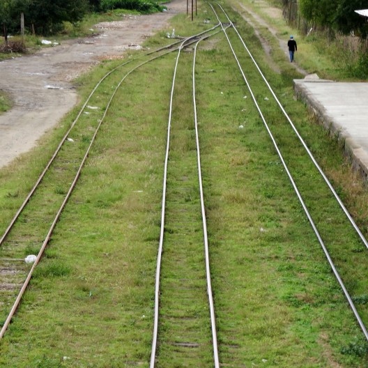 Trilhos da Estação Ferroviária