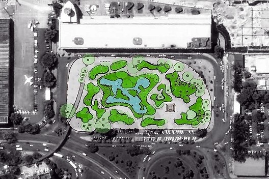 04. Praça Salgado Filho, Rio de Janeiro, diante do Aeroporto Santos Dumont, projeto de Burle Marx, 1938