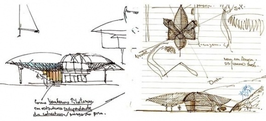 Casa Folha, croquis, Angra dos Reis RJ. Mareines + Patalano Arquitetura, 2008