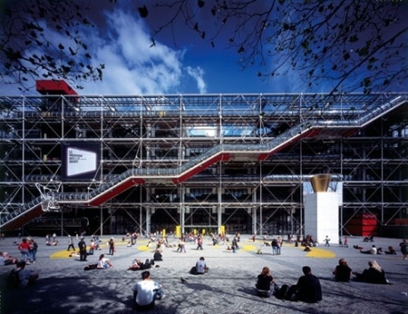 Centro Georges Pompidou, 1971-1977