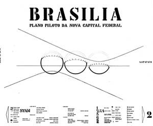 Plano Piloto de Brasília, 1957