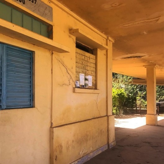 Estação de Aureliano Mourão, antiga bilheteria