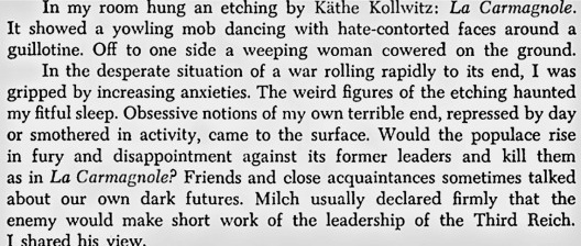 Trecho do livro “Inside the Third Reich”, de Albert Speer. Tradução para o inglês do original “Erinnerungen”