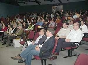 Detalhe do público presente