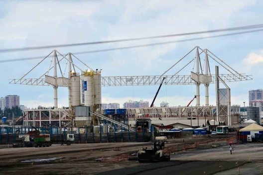 Olimpíadas Rio 2016, obras de construção do Parque Olímpico