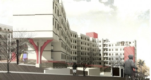 Maquete eletrônica do Residencial Jabuticabeiras