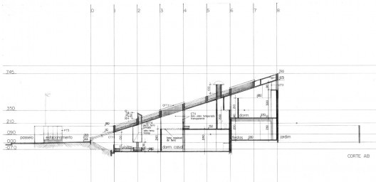 Casa Célio Vieira, São Paulo, 1975. Arquiteto Pitanga do Amparo